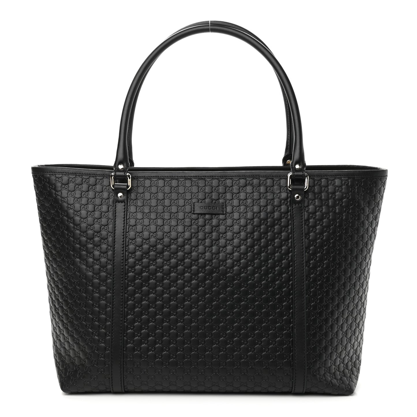 Microguccissima Medium Joy Tote Black