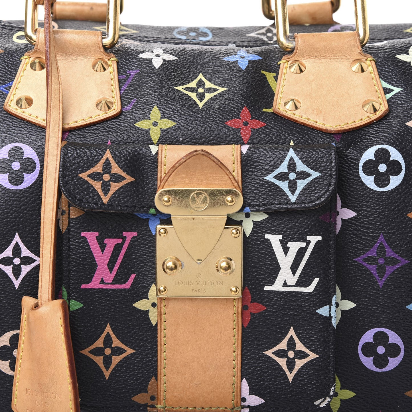 Monogram Multicolor Speedy 30 Black
