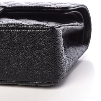 Chanel Caviar Quilted Small Double Flap Black 10 of 13