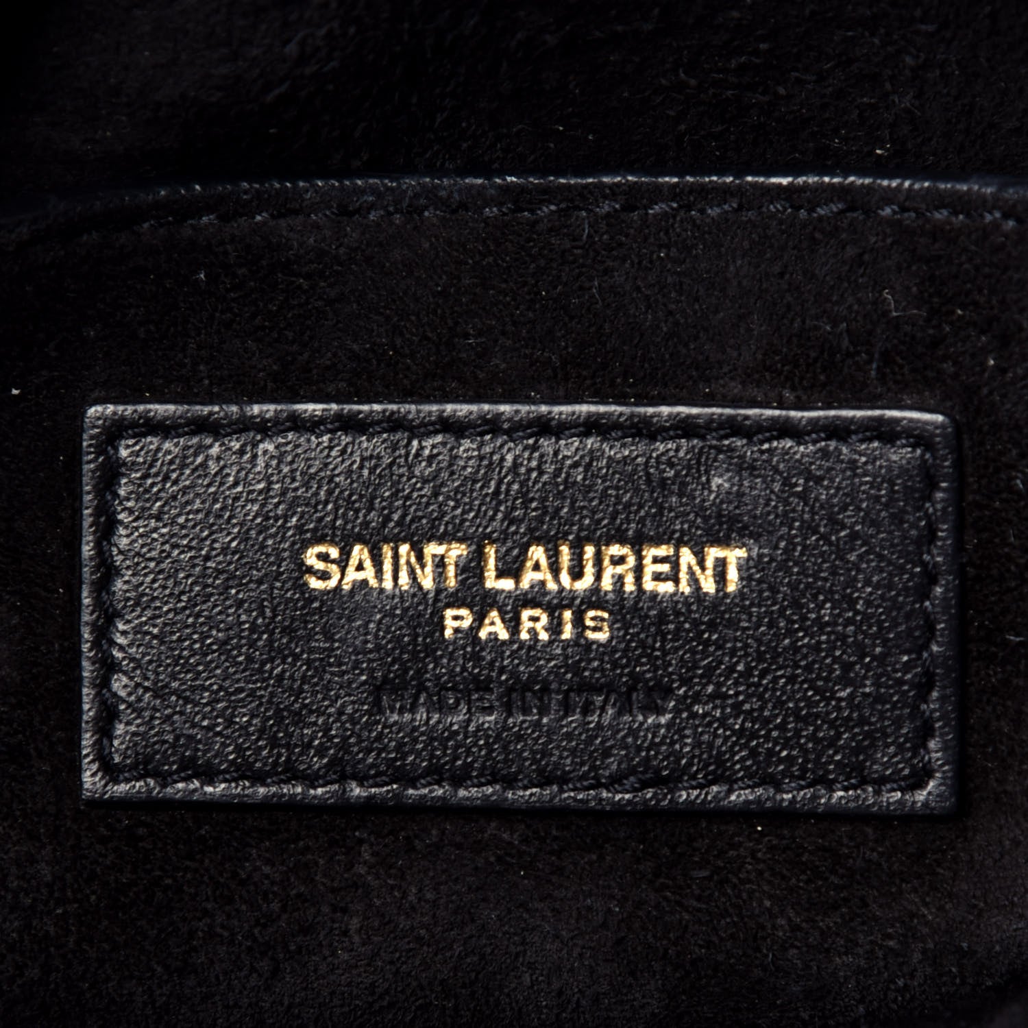 Saint Laurent Metallic Calfskin Y Quilted Small Loulou Monogram Chain Satchel Gold 6 of 9