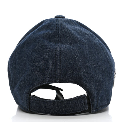 Prada Denim Womens Baseball Cap M Bleu 6 of 9