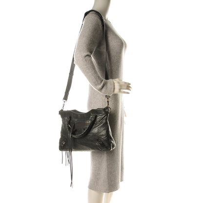 Balenciaga Agneau Classic Hardware Town Anthracite 2 of 7