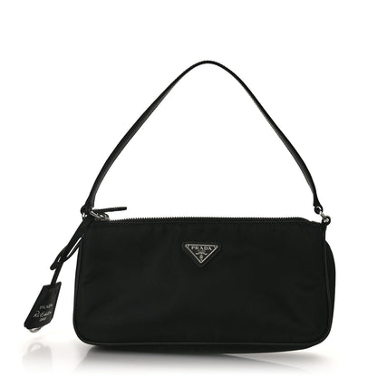 Prada Nylon Saffiano Mini Re-Edition 2005 Bag Black 1 of 8
