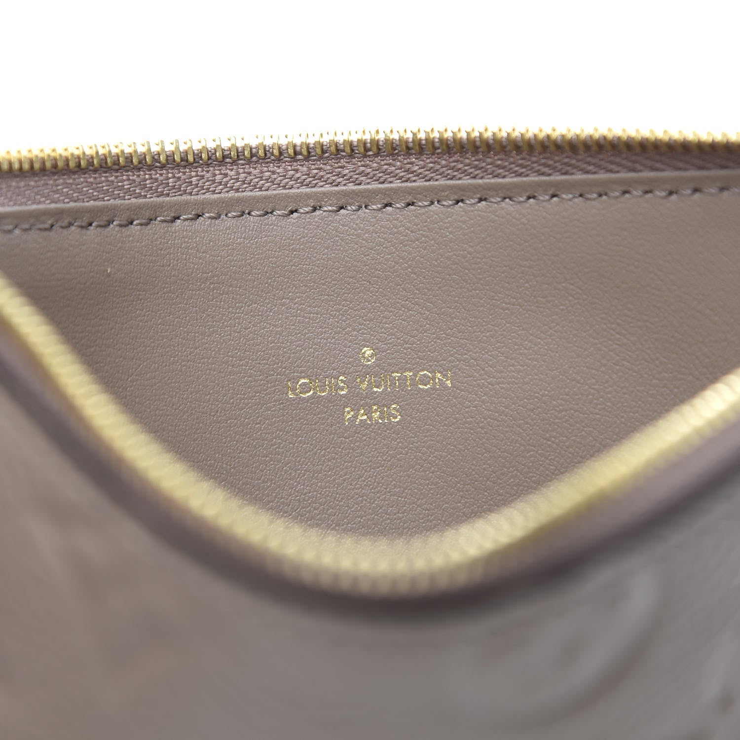 Louis Vuitton Empreinte Felicie Chain Wallet Zippered Insert Tourterelle 5 of 7