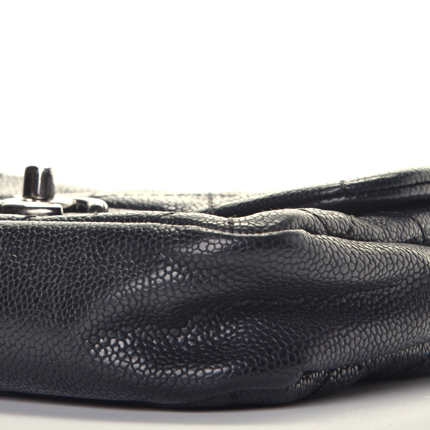 Chanel Caviar Quilted Mini Simply CC Flap Black 9 of 9