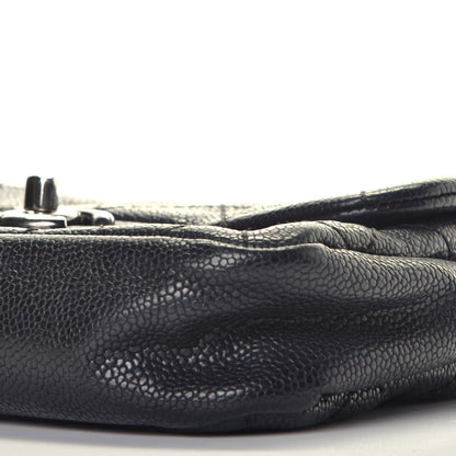 Chanel Caviar Quilted Mini Simply CC Flap Black 9 of 9