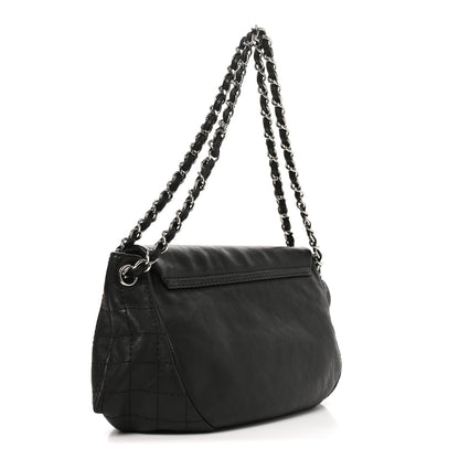 Chanel Caviar Half Moon Large Flap Black 2 of 9