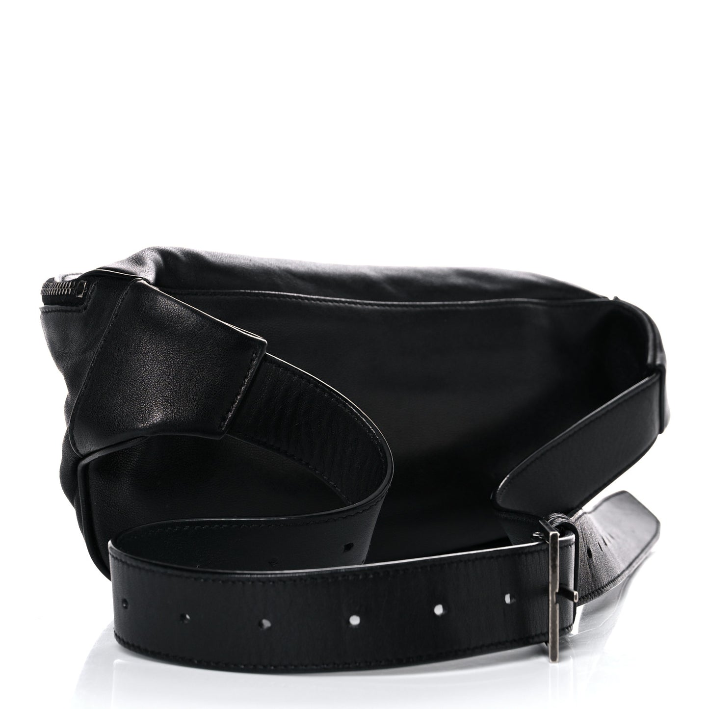 Calfskin Monogram Belt Bag Black