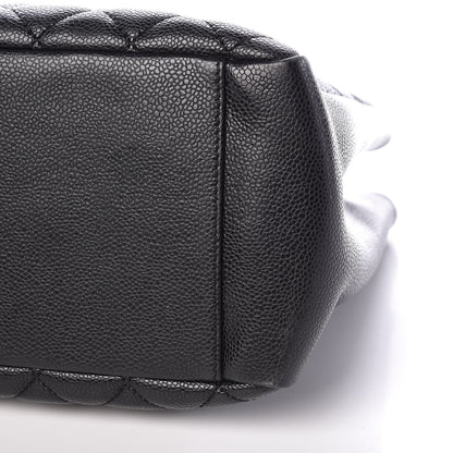 Chanel Caviar Quilted Grand Shopping Tote GST Black 9 of 9