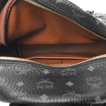 MCM Visetos Small Dual Stark Pocket Backpack Black 5 of 16