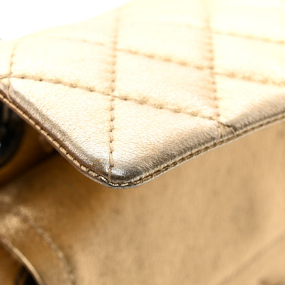 Chanel Metallic Lambskin Quilted 2.55 Reissue 224 Flap Gold 12 of 15
