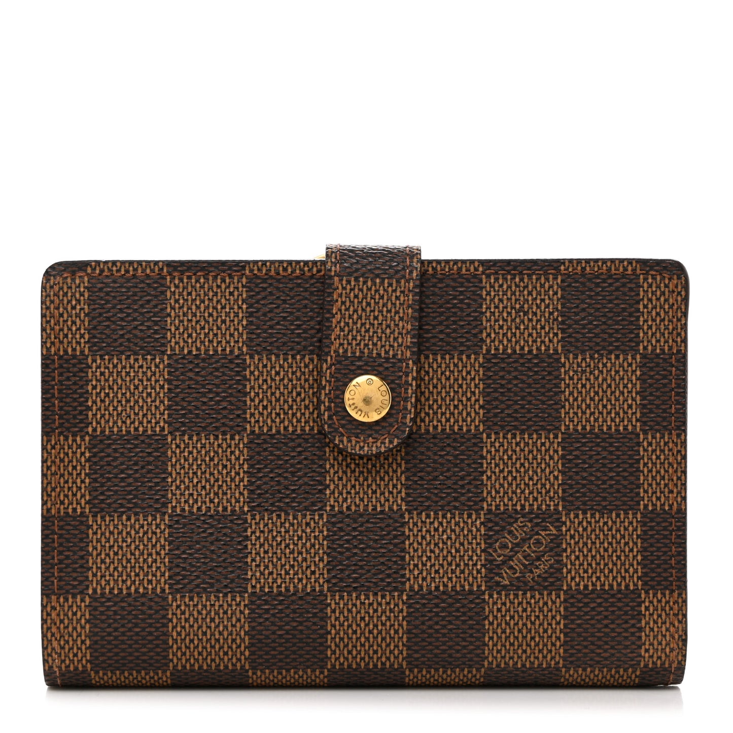 Damier Ebene French Purse Wallet