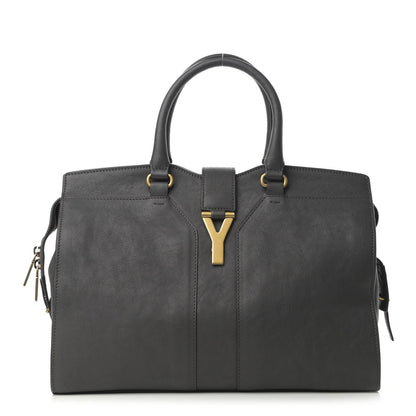 Saint Laurent Sheepskin Medium Cabas ChYc Grey 1 of 13