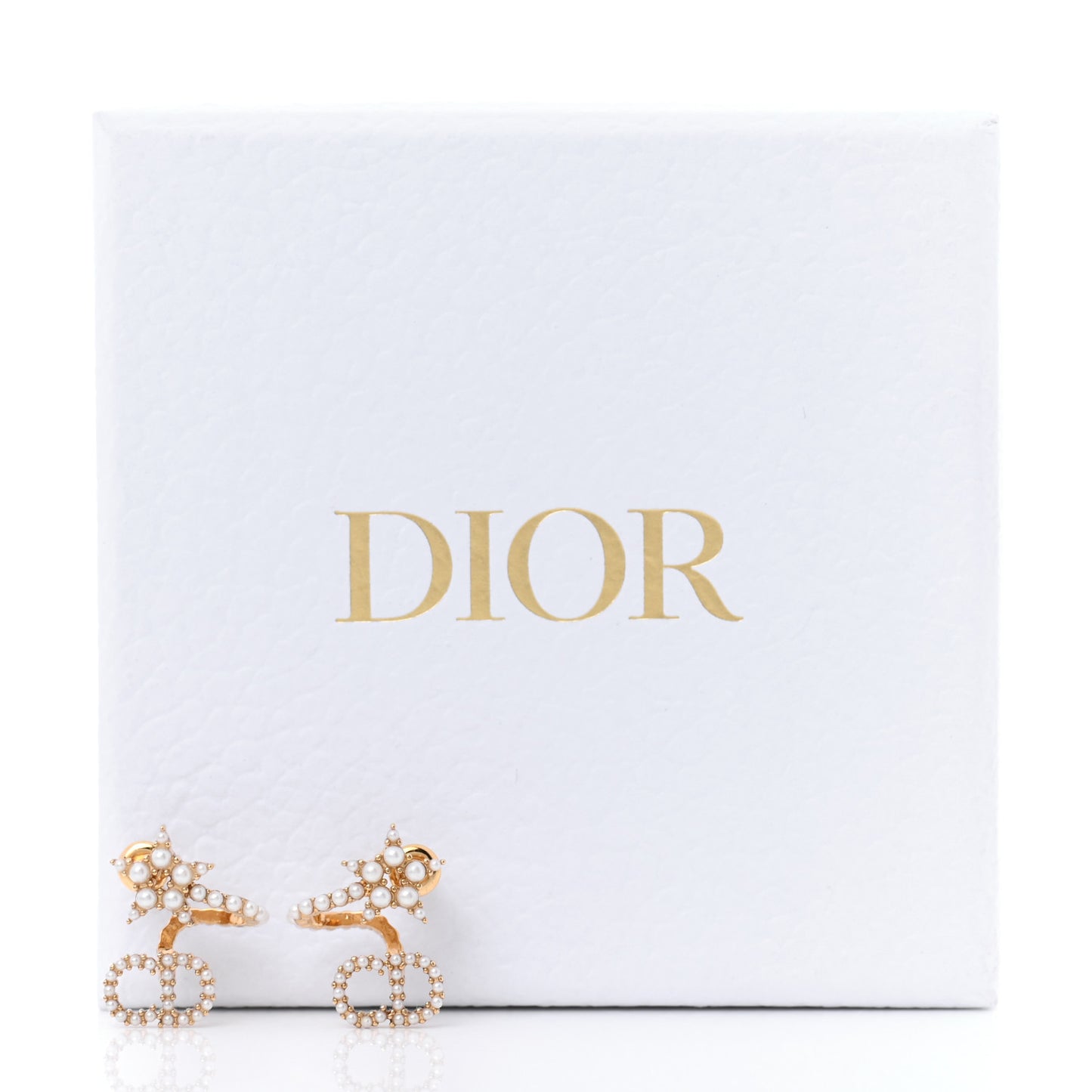 Pearl Clair D Lune Wrap Around Earrings Gold