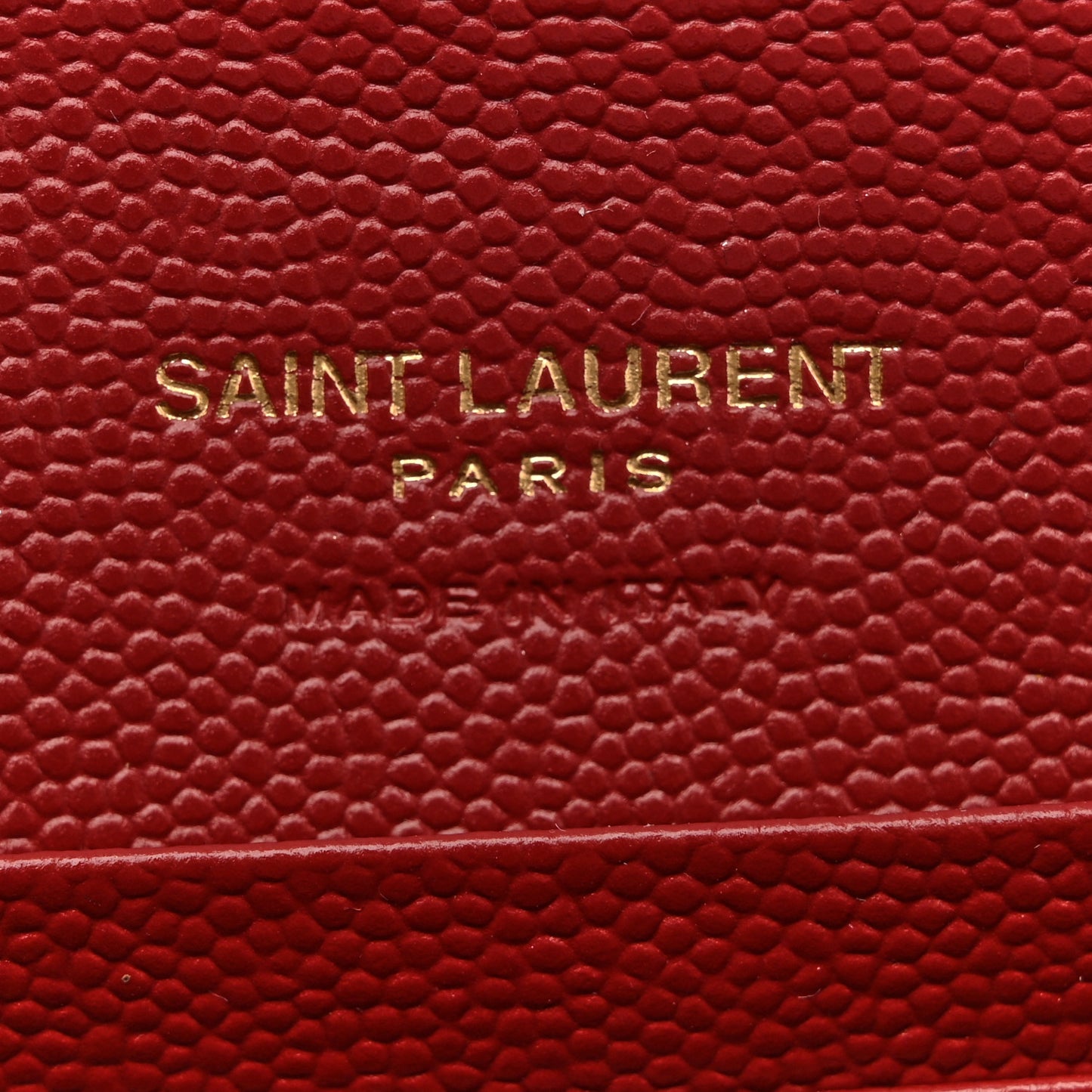 Grain De Poudre Matelasse Chevron Small Monogram Envelope Wallet Bordeaux