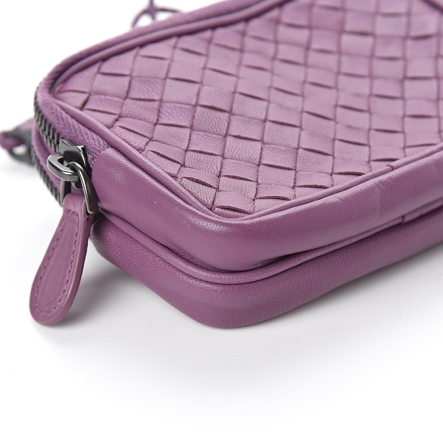 Nappa Intrecciato Strap Wallet Corot