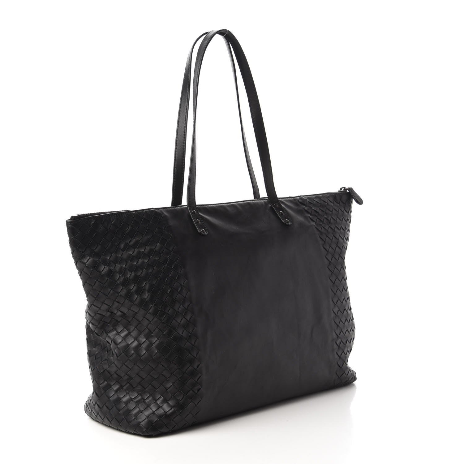 Bottega Veneta Nappa Intrecciato Tote Black 3 of 9