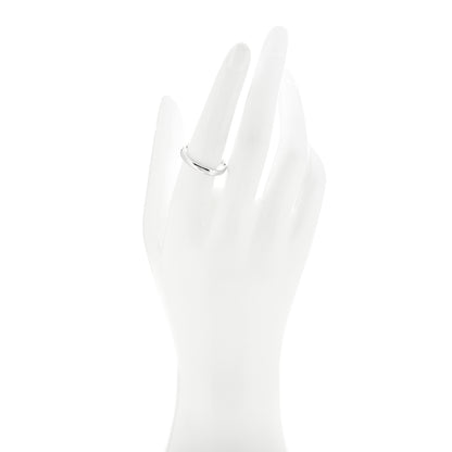 Tiffany Platinum 3mm Classic Wedding Band Ring 58 8.25 2 of 4