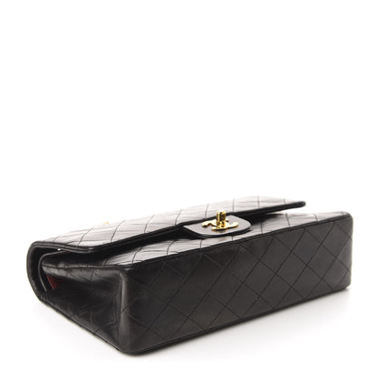 Chanel Lambskin Quilted Medium Double Flap Black 4 of 11
