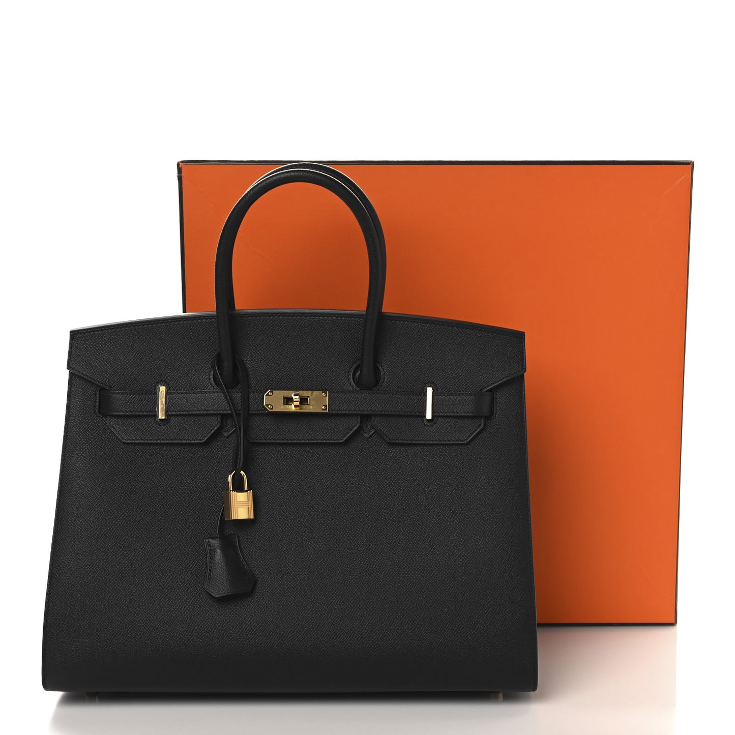 Epsom Birkin Sellier 35 Black