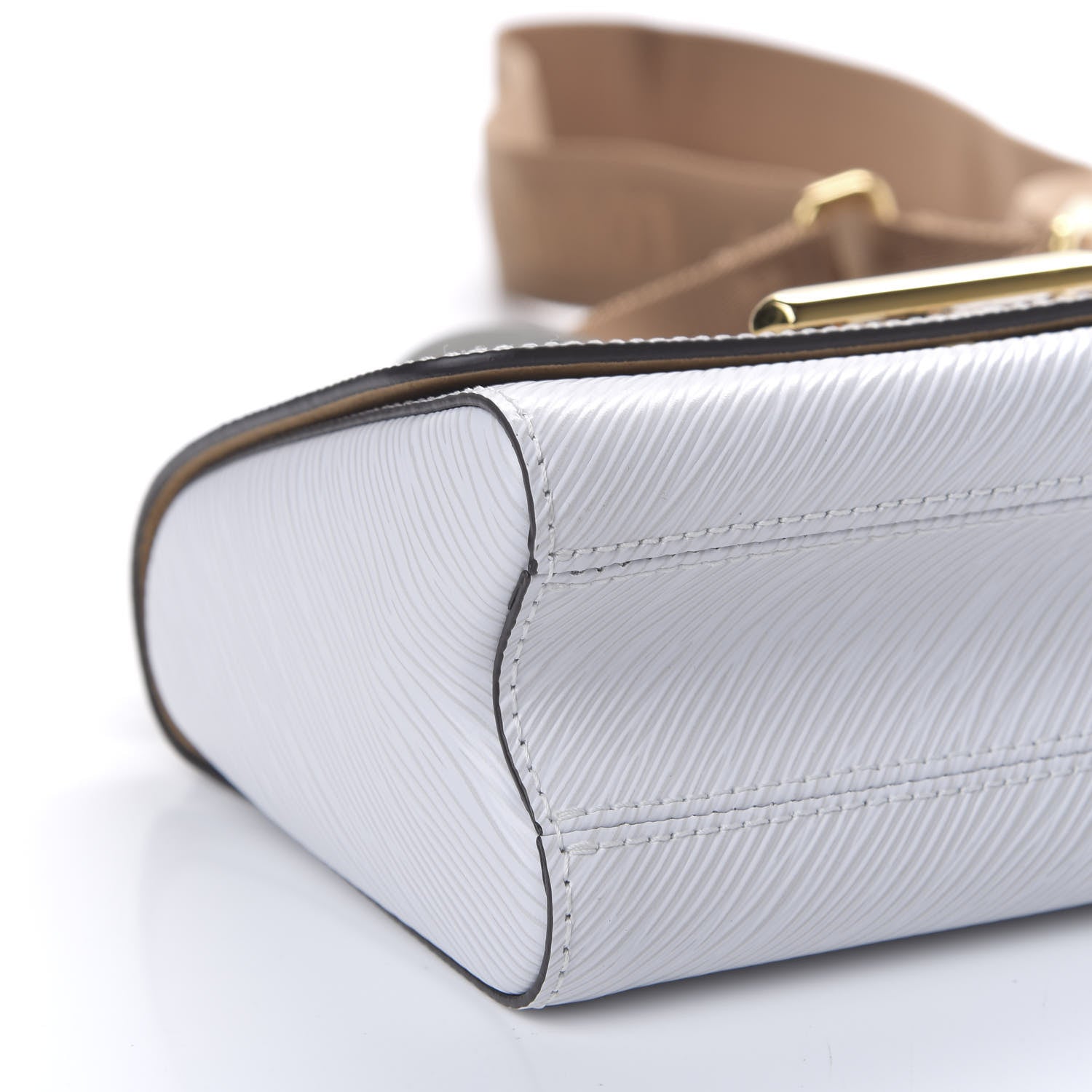 Louis Vuitton Epi Twist Shoulder Bag PM White 5 of 10