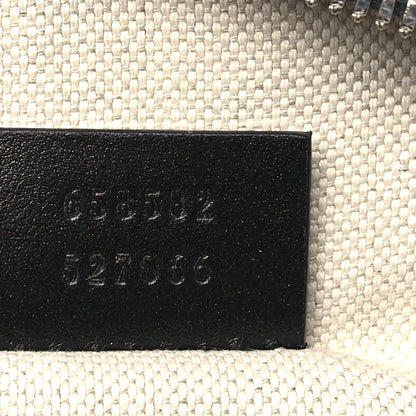 Gucci Calfskin GG Tennis Embossed Belt Bag Black 7 of 9