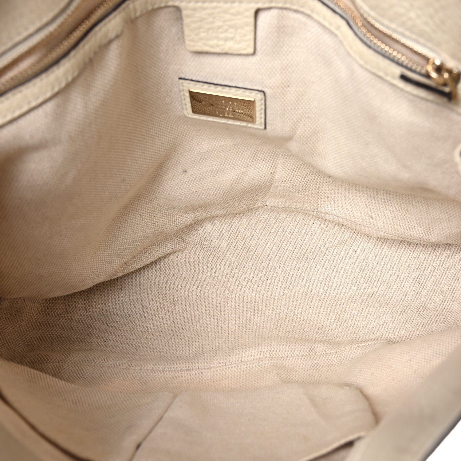 Gucci Canvas Floral Flora Tote White 5 of 11