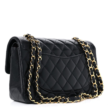 Chanel Lambskin Quilted Small Double Flap Black 3 of 13