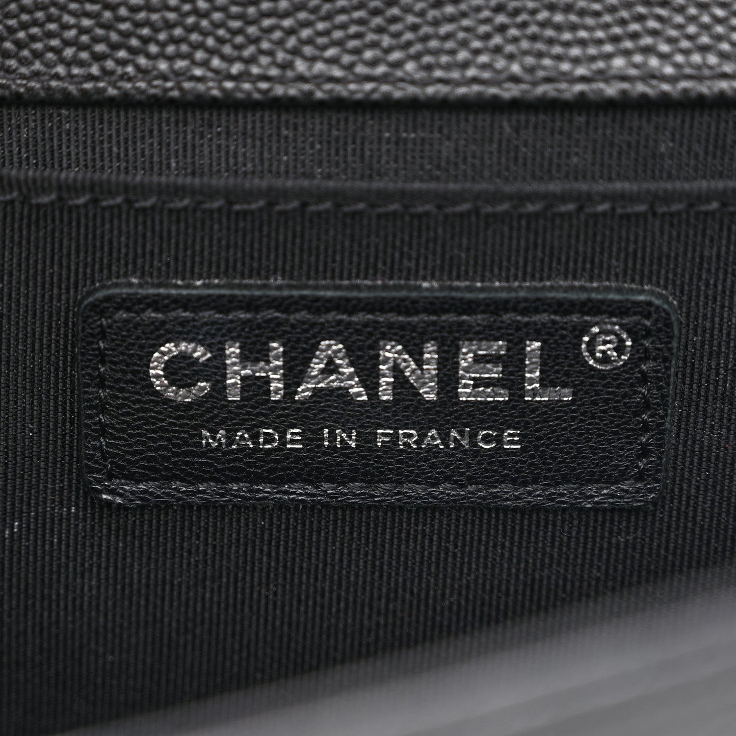 Chanel Caviar Quilted Medium Boy Flap Black 6 of 13