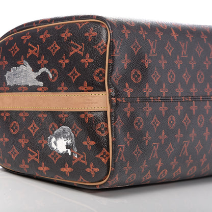 Louis Vuitton Catogram Speedy Bandouliere 30 Marron 10 of 12