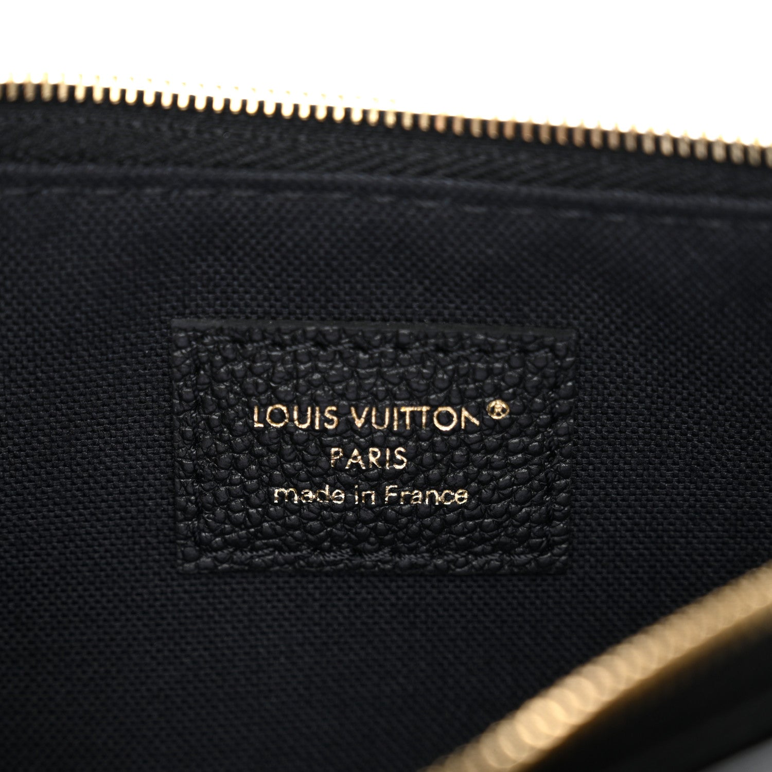Louis Vuitton Empreinte Monogram Liv Pochette Black 7 of 10