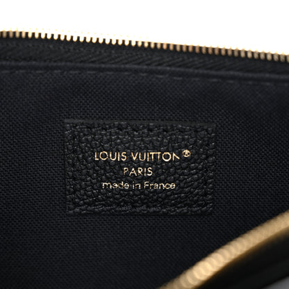 Louis Vuitton Empreinte Monogram Liv Pochette Black 7 of 10