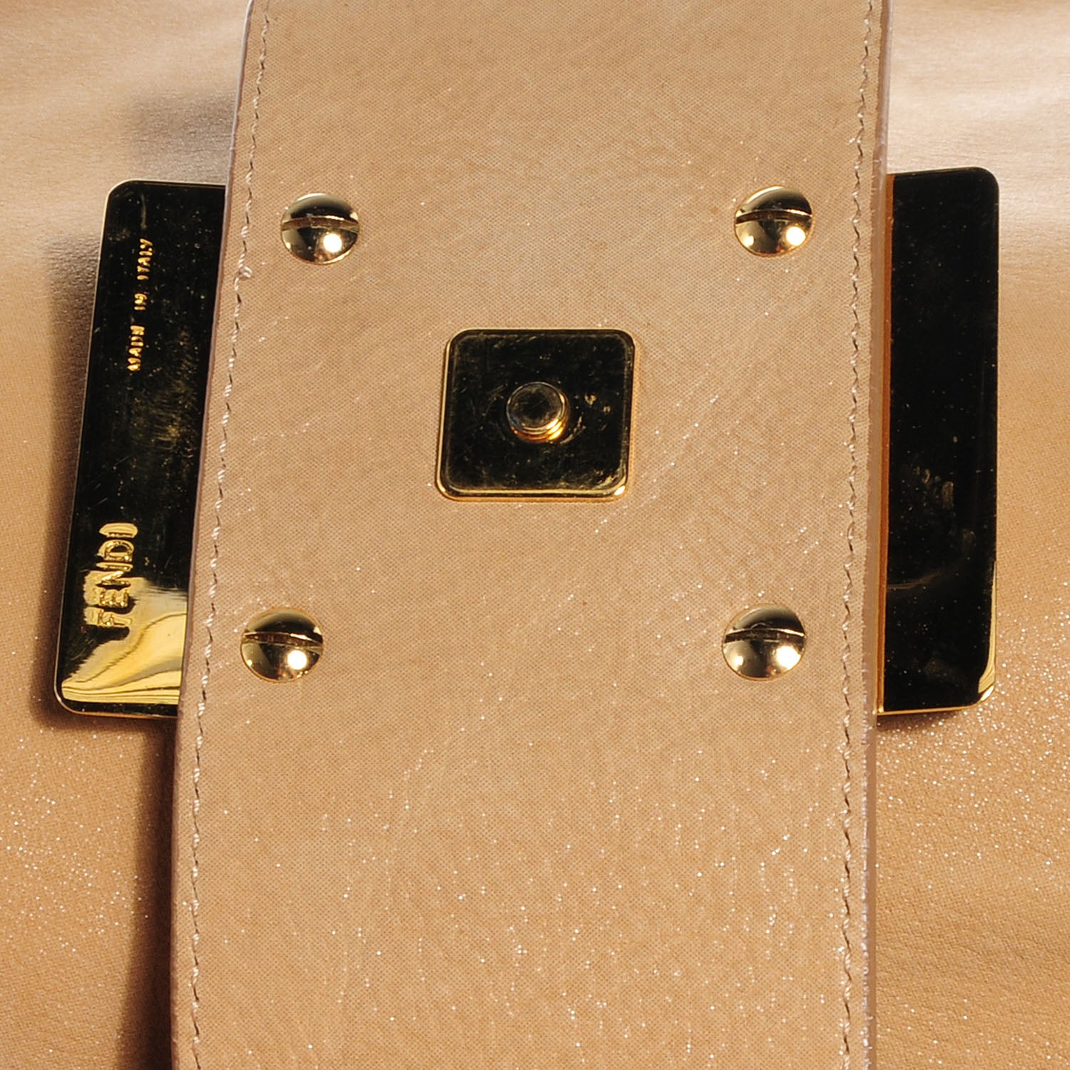 Fendi Vitello Savana Forever Hobo Caramello Tartaruga Natural 10 of 10