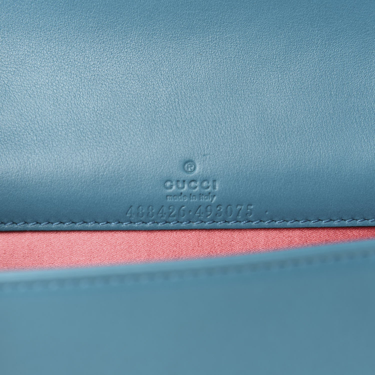 Gucci Velvet Matelasse GG Marmont Mini Bag Pavone Cyan 8 of 9