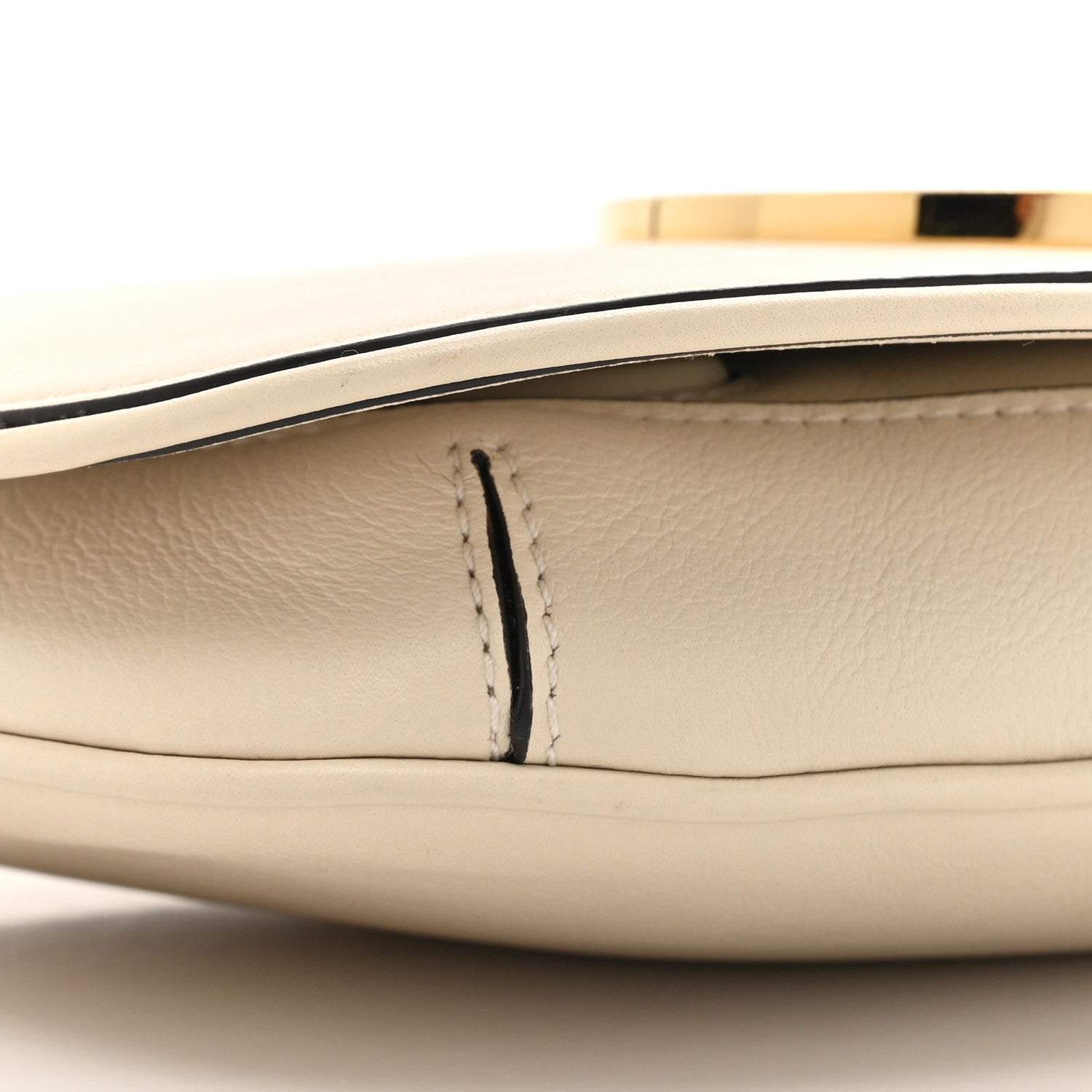 Gucci Roxy Calfskin Blondie Chain Shoulder Flap Bag Mystic White 10 of 12
