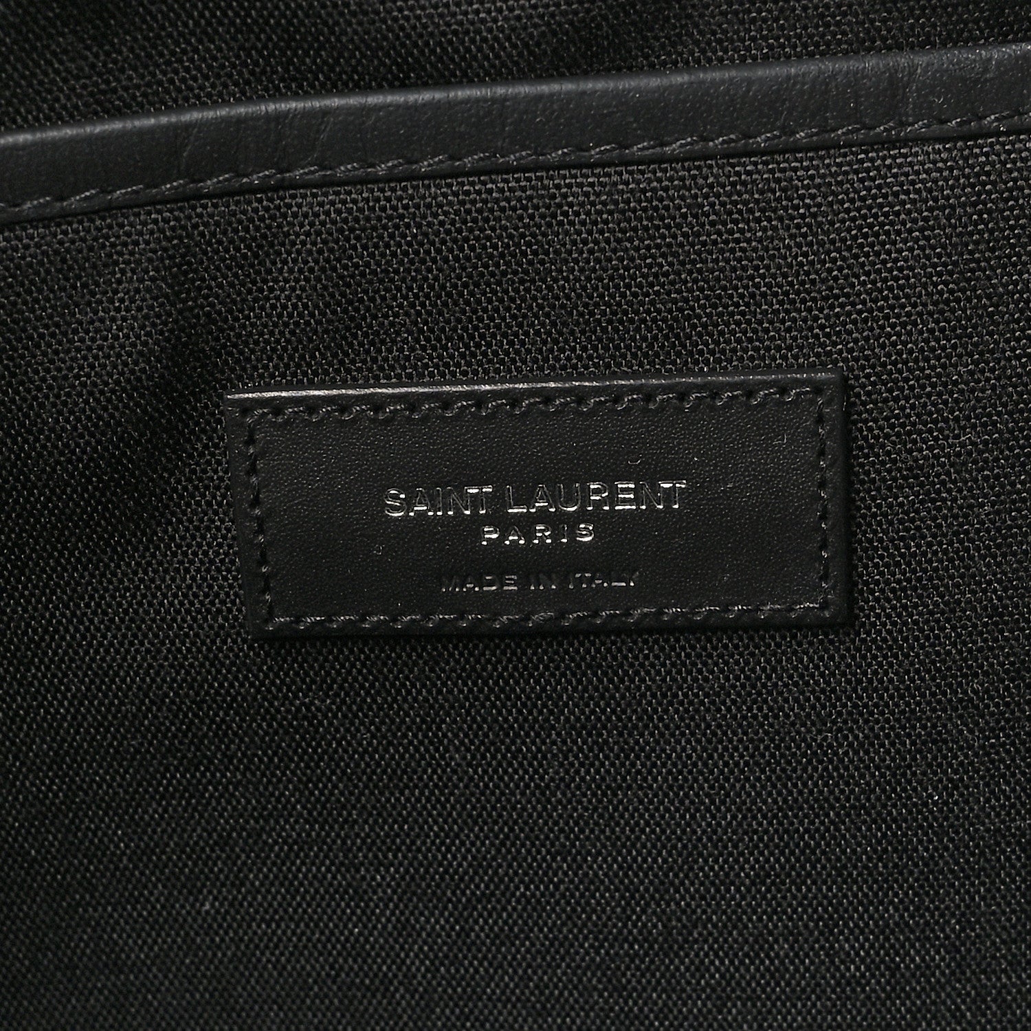 Saint Laurent Canvas Palm Tree Sunset City Backpack Violet Black 6 of 10