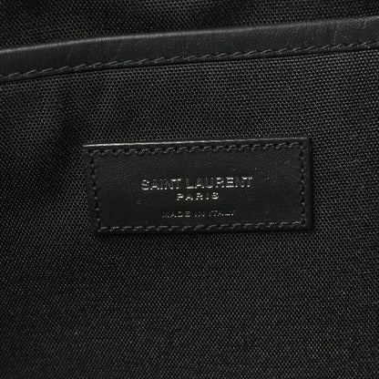 Saint Laurent Canvas Palm Tree Sunset City Backpack Violet Black 6 of 10