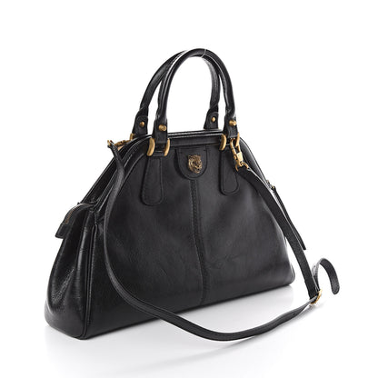 Gucci Calfskin Medium Re(Belle) Top Handle Bag Black 2 of 8