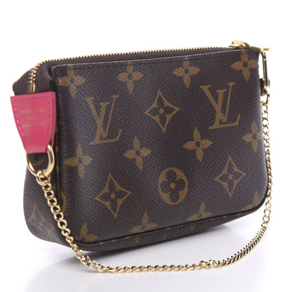 Louis Vuitton Monogram 2020 Christmas Animation Roller Coaster Mini Pochette Accessories Pivoine 2 of 7