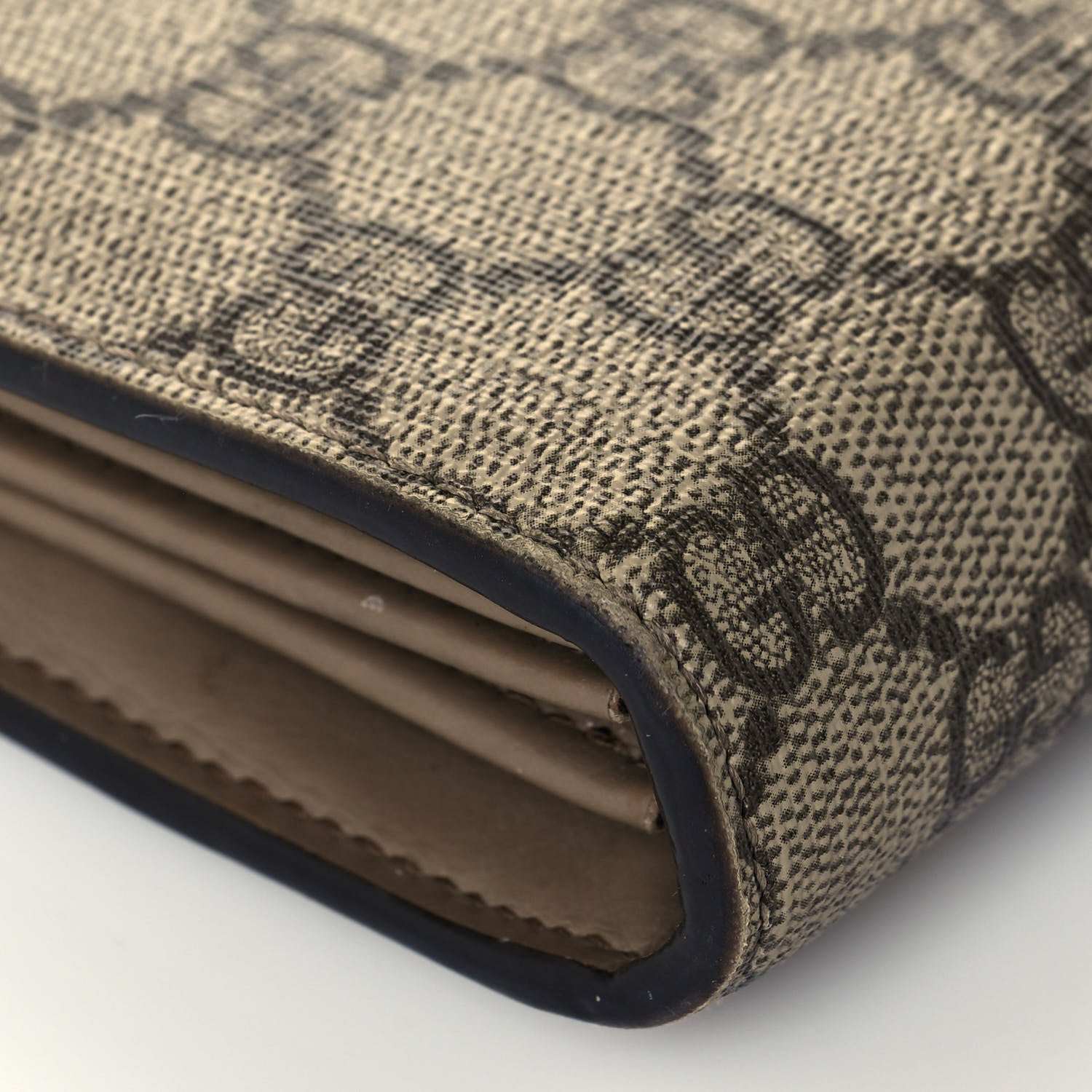 Gucci GG Supreme Monogram Mini Dionysus Chain Wallet Beige Taupe 8 of 15
