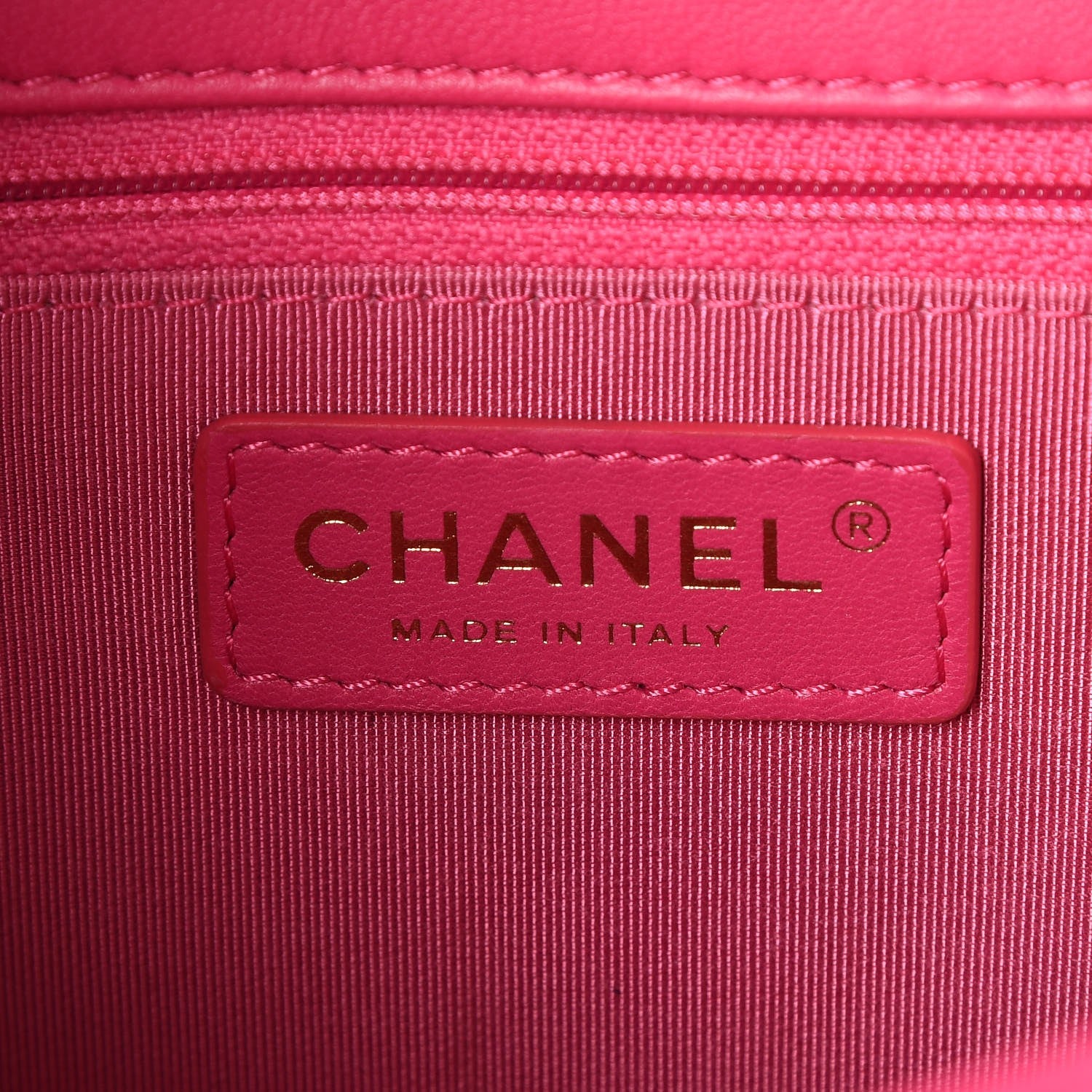 Chanel Lambskin Quilted Medium Mademoiselle Chic Flap Pink 6 of 7