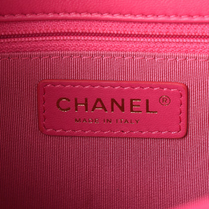 Chanel Lambskin Quilted Medium Mademoiselle Chic Flap Pink 6 of 7