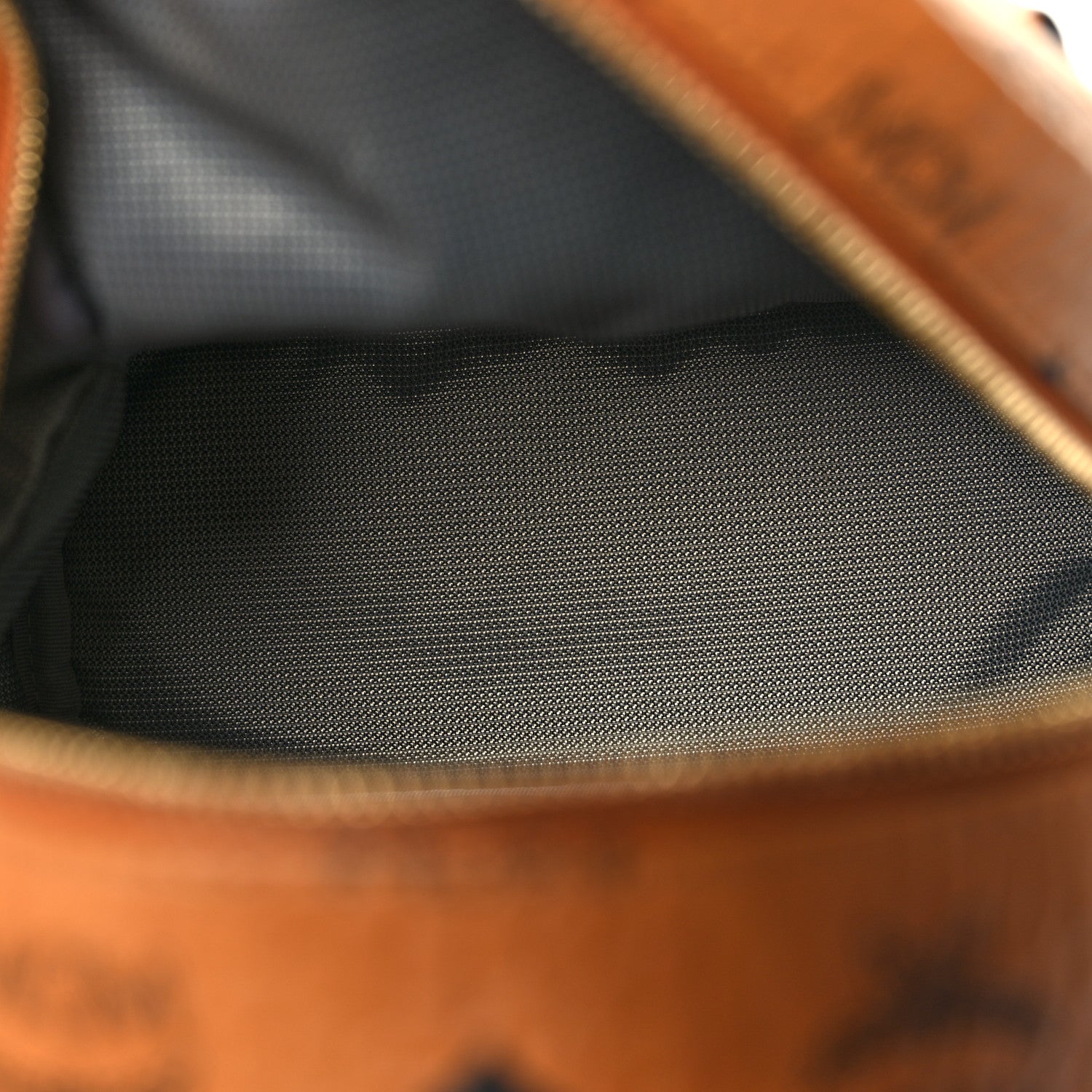 MCM Visetos Side Stud Mini Stark Backpack Cognac 5 of 9