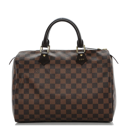 Louis Vuitton Damier Ebene Speedy 30 1 of 7