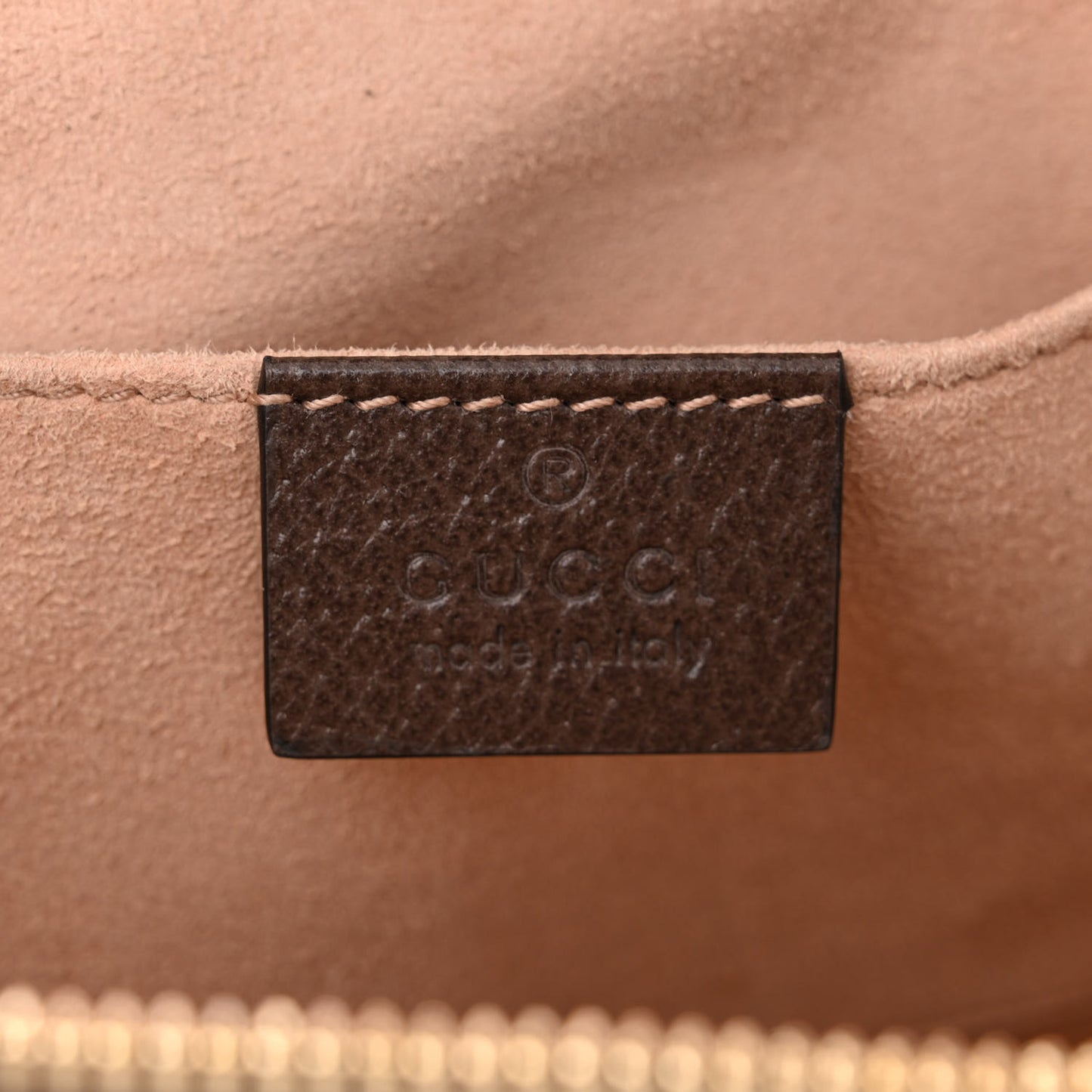 GG Supreme Monogram Small Ophidia Tote Bag Brown