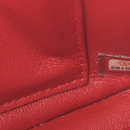 Chanel Lambskin Quilted Extra Mini Rectangular Flap Red 6 of 18