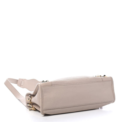 Balenciaga Chevre Gold Metallic Edge Hardware S City Beige Praline 4 of 9