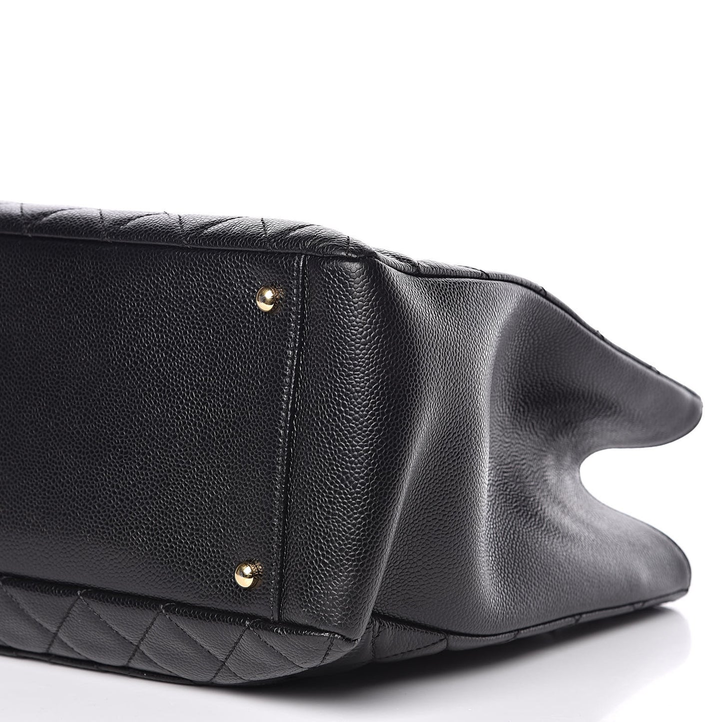 Caviar Quilted XL Grand Shopping Tote GST Black