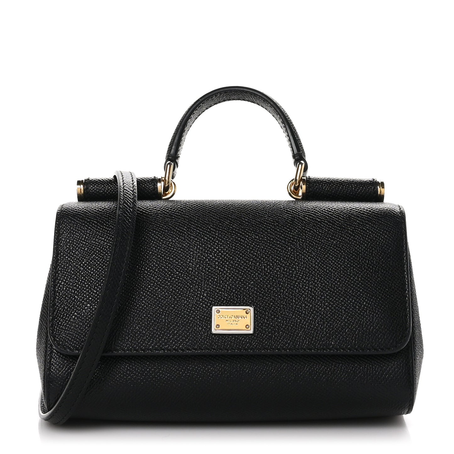 DOLCE & GABBANA Dauphine Mini Miss Sicily Bag Black