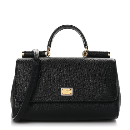 Dolce & Gabbana DOLCE & GABBANA Dauphine Mini Miss Sicily Bag Black 1 of 10